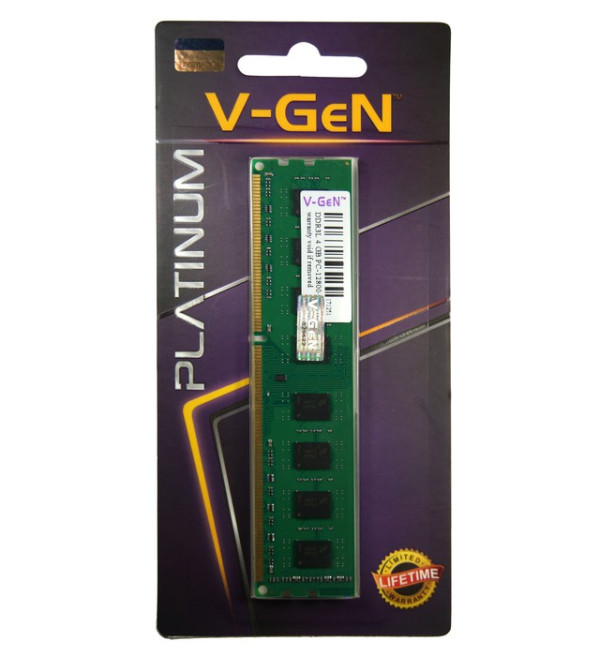 RAM PC/Komputer Longdimm DDR3 4GB PC12800/1600Mhz V-GeN PLATINUM