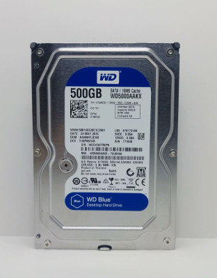 HARDISK 500GB WD BLUE Sata 3,5 ORI New -Speed RPM 7200/5900