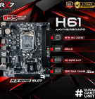 Motherboard RX7 H61 LGA 1155 DDR3 H61 Mainboard Support Nvme