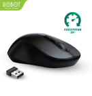 Mouse Wireless ROBOT M206 2.4GHz Optical 1600DPI untuk PC Laptop Original - Garansi 1 Tahun